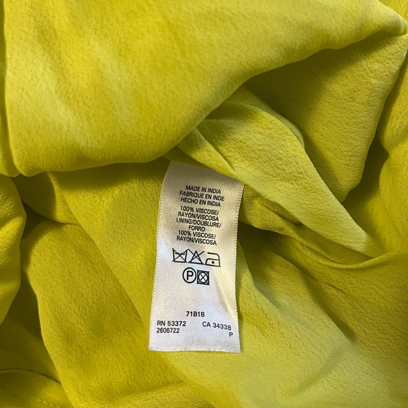 French Connection Grecian Yellow Dress - Picture 3 of 6